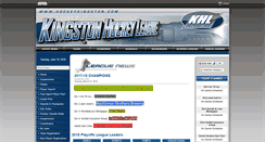 Desktop Screenshot of hockeykingston.com